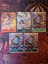Lot de 5 cartes One piece Championship CS Event pack 2024 NM