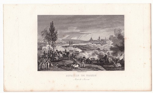 Gravure xixe bataille - gravure,