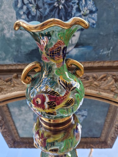 Vase cerazur monaco poissons - vase,
