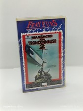 VHS FR : Massacre A La Tronçonneuse 2 - K7 Vidéo Delta Frayeurs 