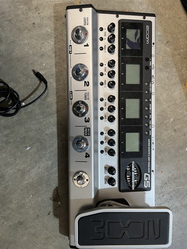 Used zoom guitar effects - used, g