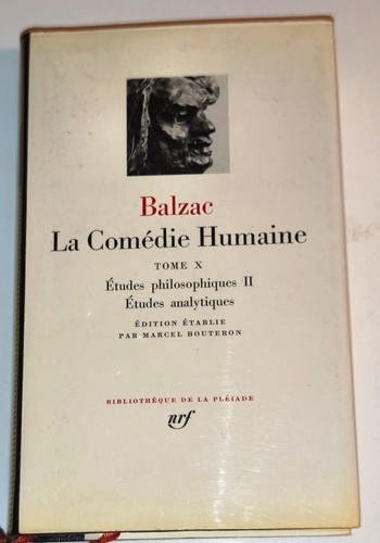 Balzac comédie humaine - la,