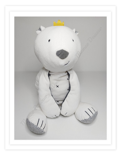 Peluche doudou sam ours - peluche/doudou,