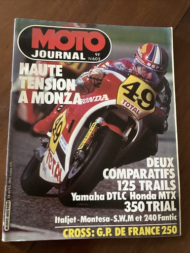 Magazine moto journal 1983 602 - magazine,