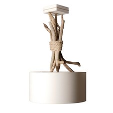 Suspension luminaire ronde en