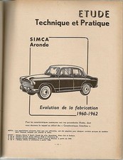 REVUE TECHNIQUE AUTOMOBILE 188