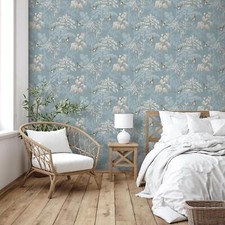 Oriental Oiseau Jardin Papier