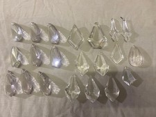 Lot de pampilles de lustre