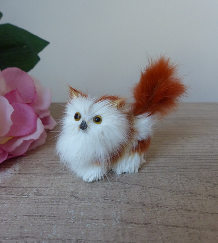 Figurine miniature chat - figurine,