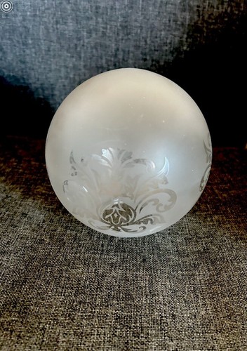Globe boule verre grave - boule,