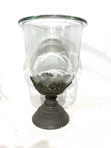 Ancien vase verre très - cm,