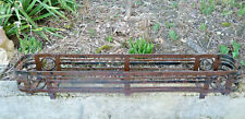 important support balconnière jardinière de fenêtre en fonte années 30
