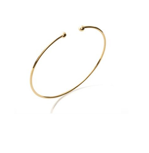 Bracelet jonc ouvert boules - bracelet,