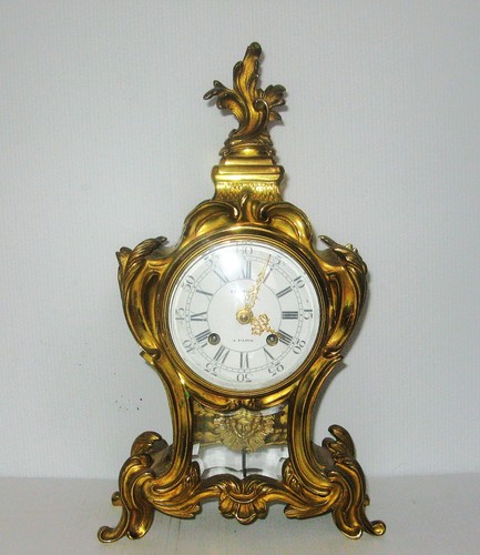 3393 pendule cartel - pendule, bronze
