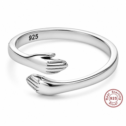 Bague câlins argent - bague,