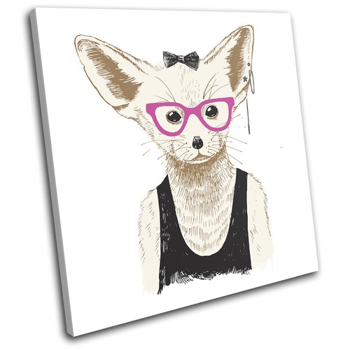 Hipster animals fennec fox - hipster,
