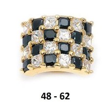 Grosse Bague Damier T52 58 60