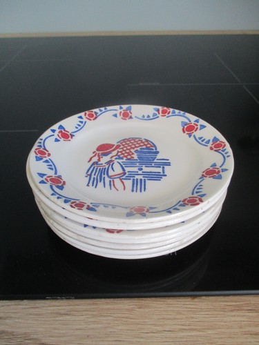 Petites assiettes plates - 7,