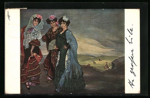 Carte postale artiste - carte,