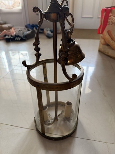 Suspension lanterne verre - , et