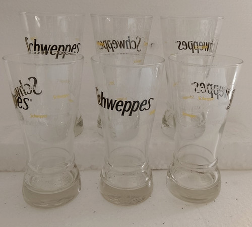 Lot verres schweppes - lot,
