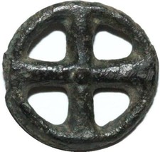 DC0889 Gauloise Gaule Rouelle 4 Rayons Bronze -100 -50 -> Faire Offre