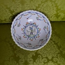 saladier de waly XIXé parfait état décor au chinois diamètre 27cm