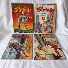 4 MARVEL COMICS STRANGE LUG 131 132 133 134 ANNEES  1980/1981
