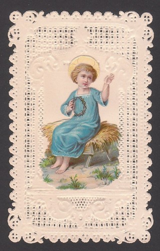 Petit jésus image pieuse - -,
