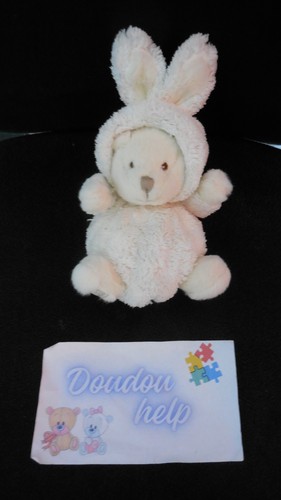 Doudou peluche ours déguisé - ours,