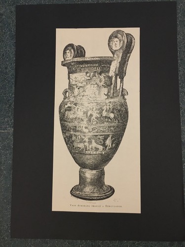 Vase étrusque trouvé - , à