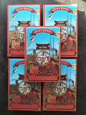 JULES VERNE voyages extraordinaires (lot 5 volumes) 1988 Ed. CREMILLE