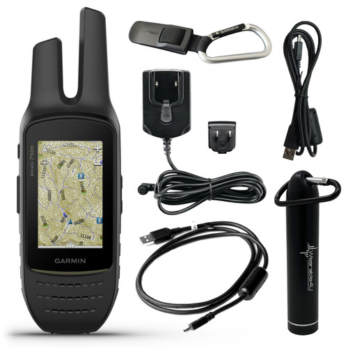 Garmin rino 750t two way - two-way, radio