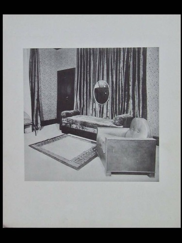 Jacques ruhlmann chambre art - ruhlmann,,
