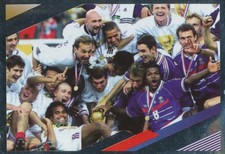 080 CELEBRATION WC 98 ARGENT METAL STICKER FRANCE 2018 FIERS D'ETRE BLEUS PANINI