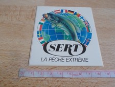 Autocollant SERT - LA PÊCHE