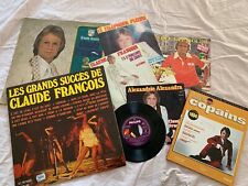 Lot de Disques 45 et 33 Tours