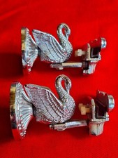  2 Anciennes Fixations de Miroir Glace  Decor Signe 