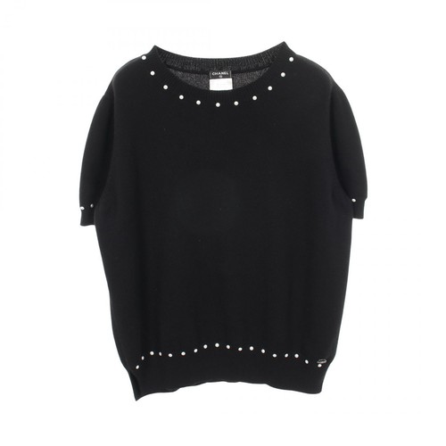 Pull tricoté manches courtes