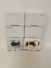 LOT 6 BOÎTES FF MODELS POMPIERS  MOTOPOMPE ET POMPES À BRAS 1/43e COMPLÈTES