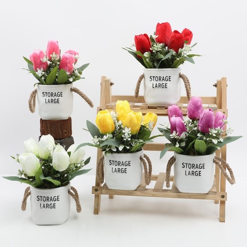 Tulipe artificielle plante - , en