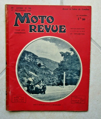 Moto revue 758 - n°758, ;
