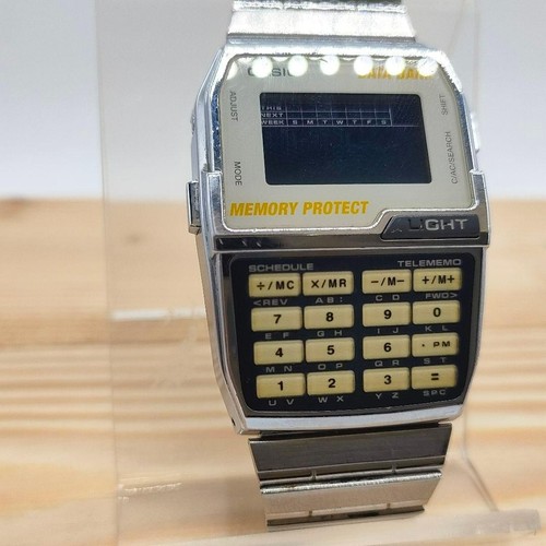 Casio data bank - bank, calculator