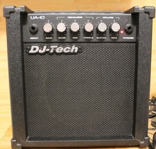Amplificateur guitare Dj-Tech Ua-10 prise guitare, micro, pédal contole et usb 