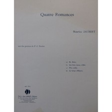 JAUBERT Maurice Quatre
