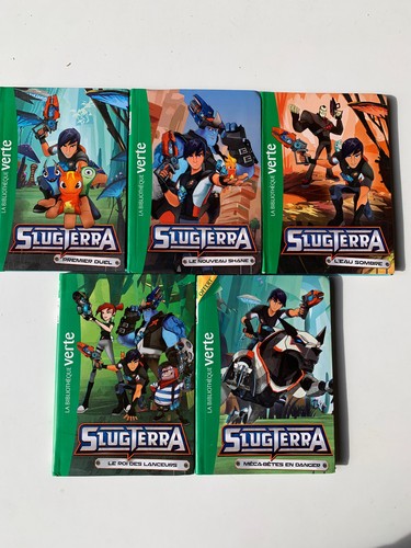 Lot livres série slug terra - livres,