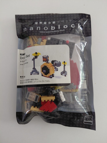 Nanoblock drum set nbc - nanoblock,