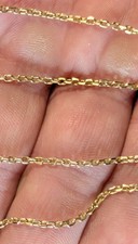 chaîne or 18 carats