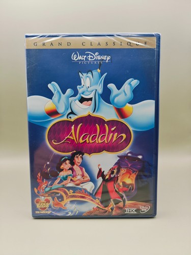 Aladdin dvd disney - dvd, classique