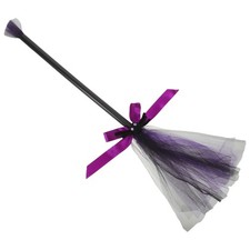  Balai de sorcière : Décoration d'Halloween avec balai de sorcière - Balai